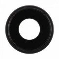 Cornice fotocamera posteriore e obiettivo per iPhone 8 Nero