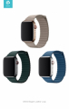 Cinturino Apple Watch serie 44mm Elegant Leather Forest Gr