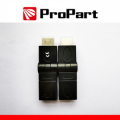 Adatt. Spina HDMI (19PIN) - Presa HDMI(19PIN) rotante dorato